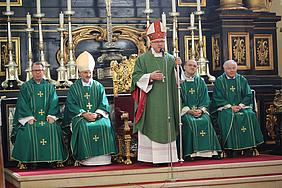 Pontifikalamt im Dom zu Leitmeritz